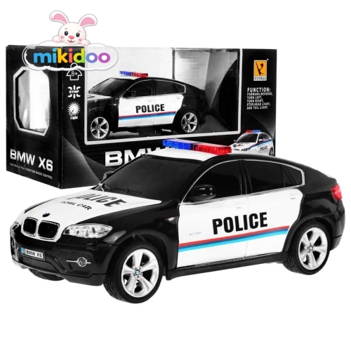 BMW X6 Policijski Auto na daljinsko upravljanje – 1:24