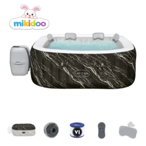 Jacuzzi (masažni bazen) – “Bestway” Lay-Z-Spa Hollywood LUXE Air Jet – 180 x 180 x 66