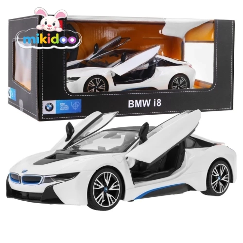 BMW i8 na daljinsko upravljanje – RASTAR – 1:14 – bijeli