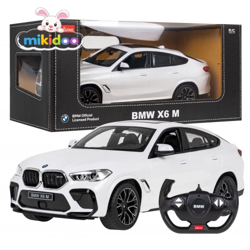 BMW X6 M na daljinsko upravljanje – Rastar – 1:14 – bijeli