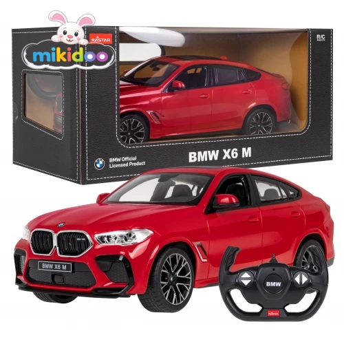 BMW X6 M na daljinsko upravljanje – Rastar – 1:14 – crveni